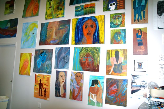 one of my artsy walls