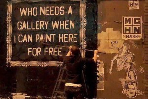 art happens anywhere